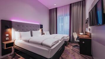 Sistema de insonorización, wifi gratis y ropa de cama
