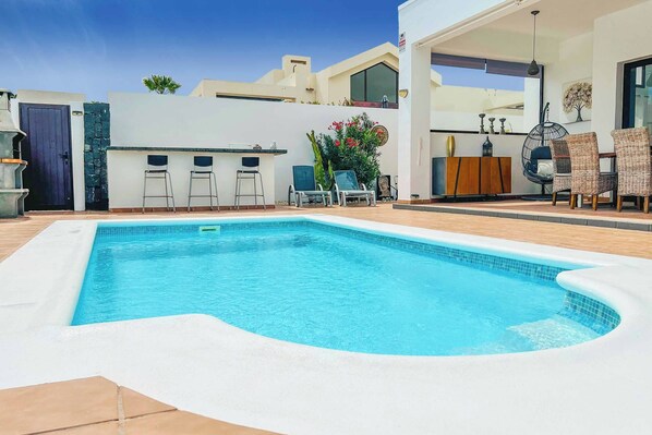 Una piscina climatizada