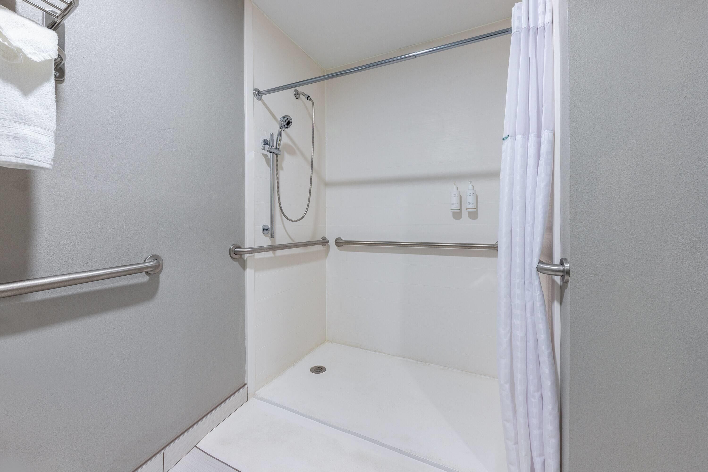 Baño accesible en silla de ruedas