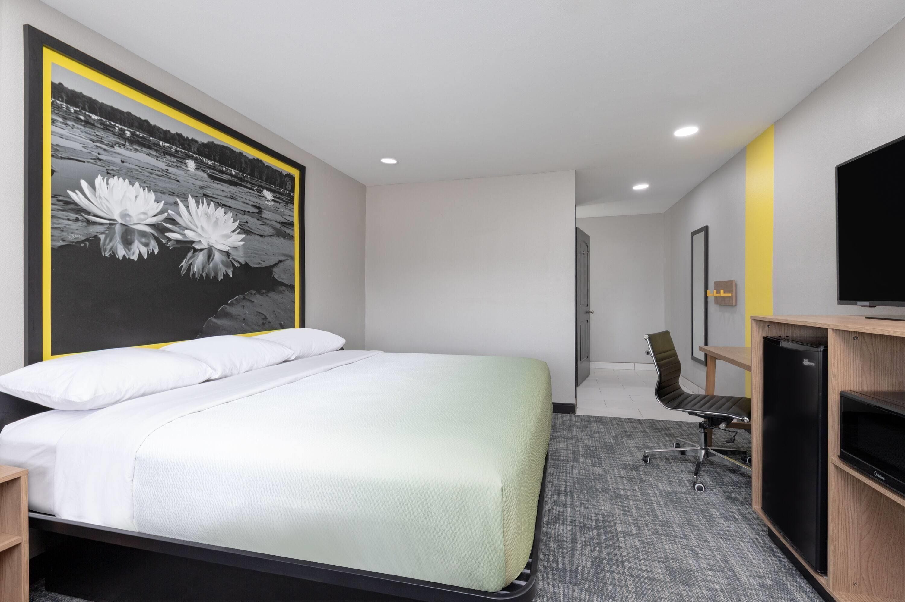 Room, 1 King Bed, Mobility Accessible, Non Smoking (Roll-in Shower)