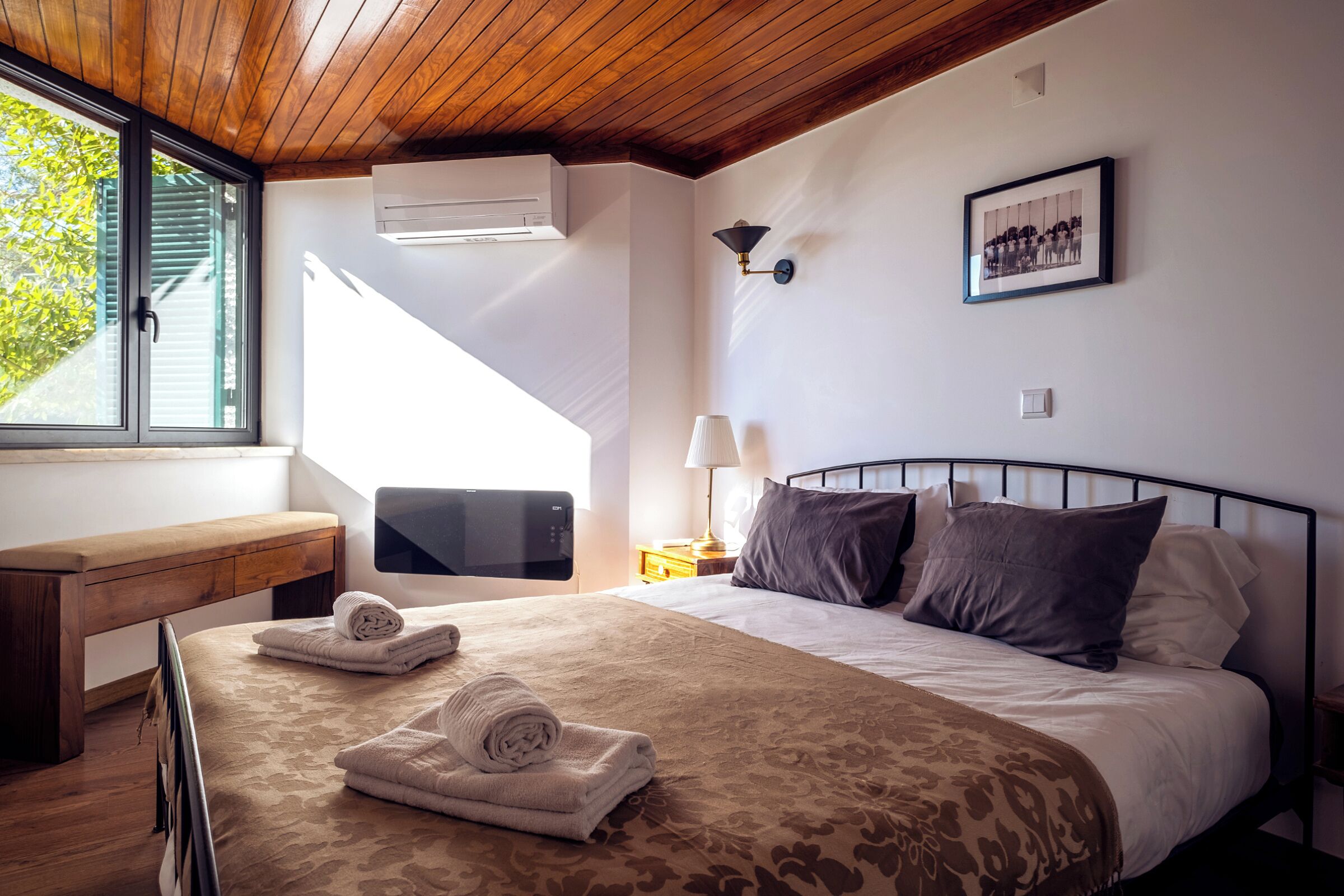 4 bedrooms, iron/ironing board, travel crib, WiFi