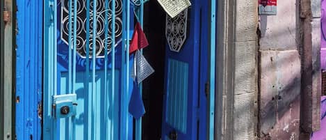 Fachada de la propiedad