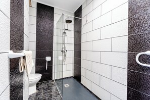 Hair dryer, towels