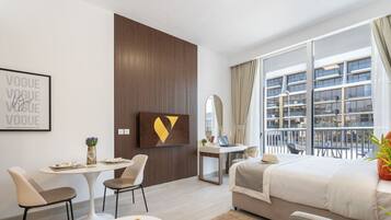 1 chambre, bureau, Wi-Fi, draps fournis