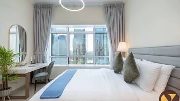 1 bedroom, desk, iron/ironing board, WiFi