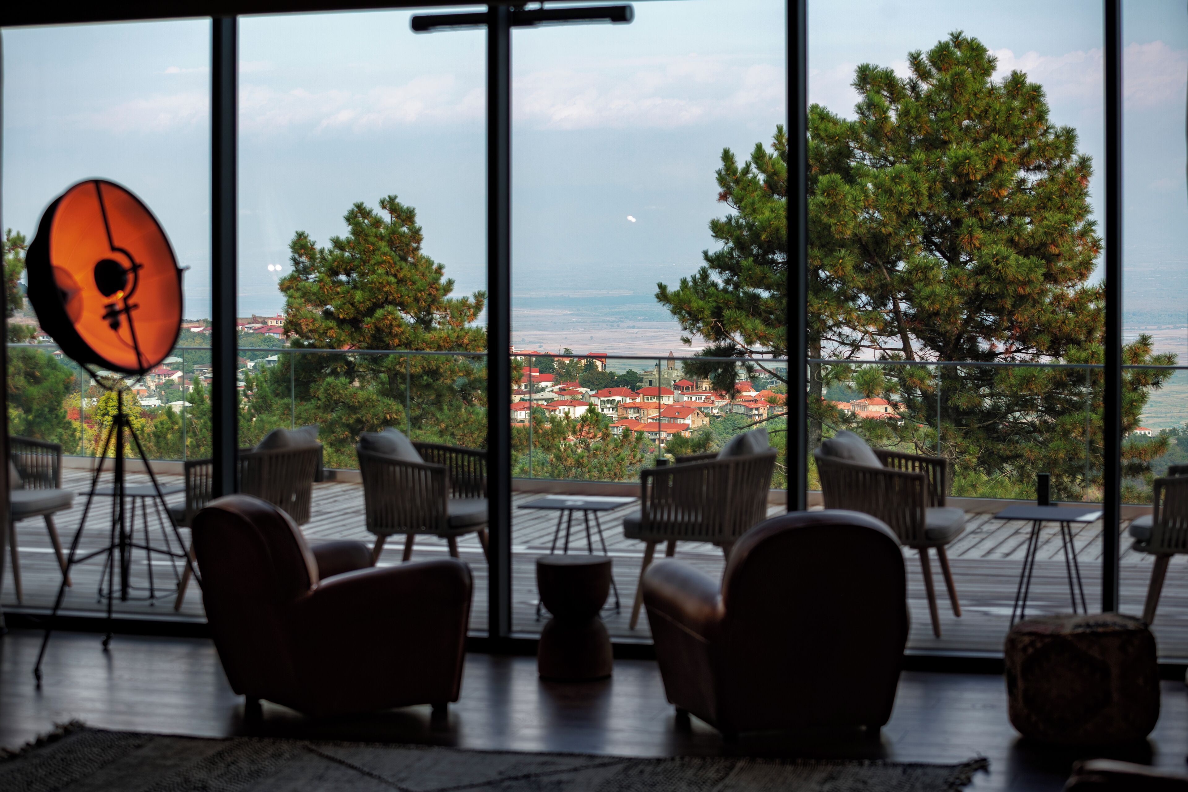 Sala de estar en el lobby