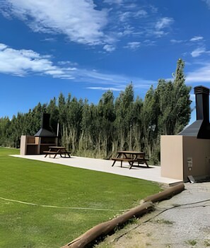 Stuga Basic | Restaurang utomhus