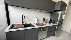 Coffee/tea maker, fridge, microwave, oven - Bliss, in the heart of PV! 2-bedroom apartment with AC, WiFi in Puerto Vallarta (Puerto Vallarta)
