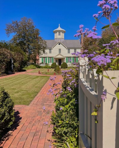 Charming brick home in a historic 18th century waterfront town.