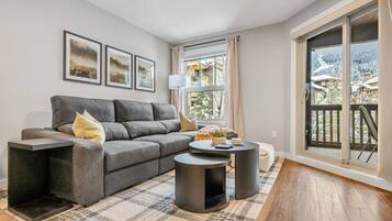 TV connectée, cheminée