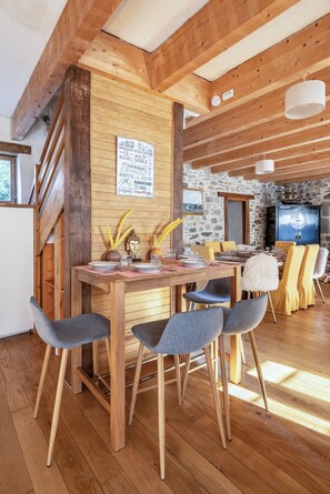 Dining - Spacious 3-star house 250m from the beach (Saint-Suliac)