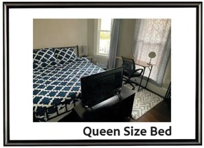 Desk, laptop workspace, free WiFi