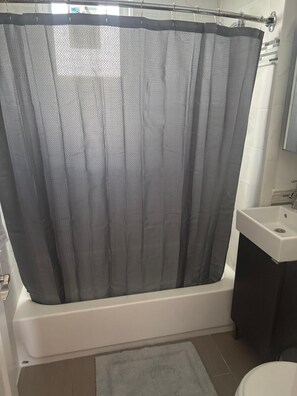 Soap, shampoo, toilet paper