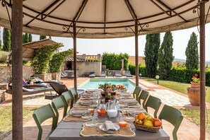 Restauration en plein air