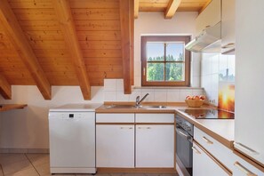 Kühlschrank, Ofen, Herdplatte, Geschirrspüler