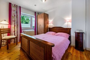 1 makuuhuone, ilmainen Wi-Fi, vuodevaatteet