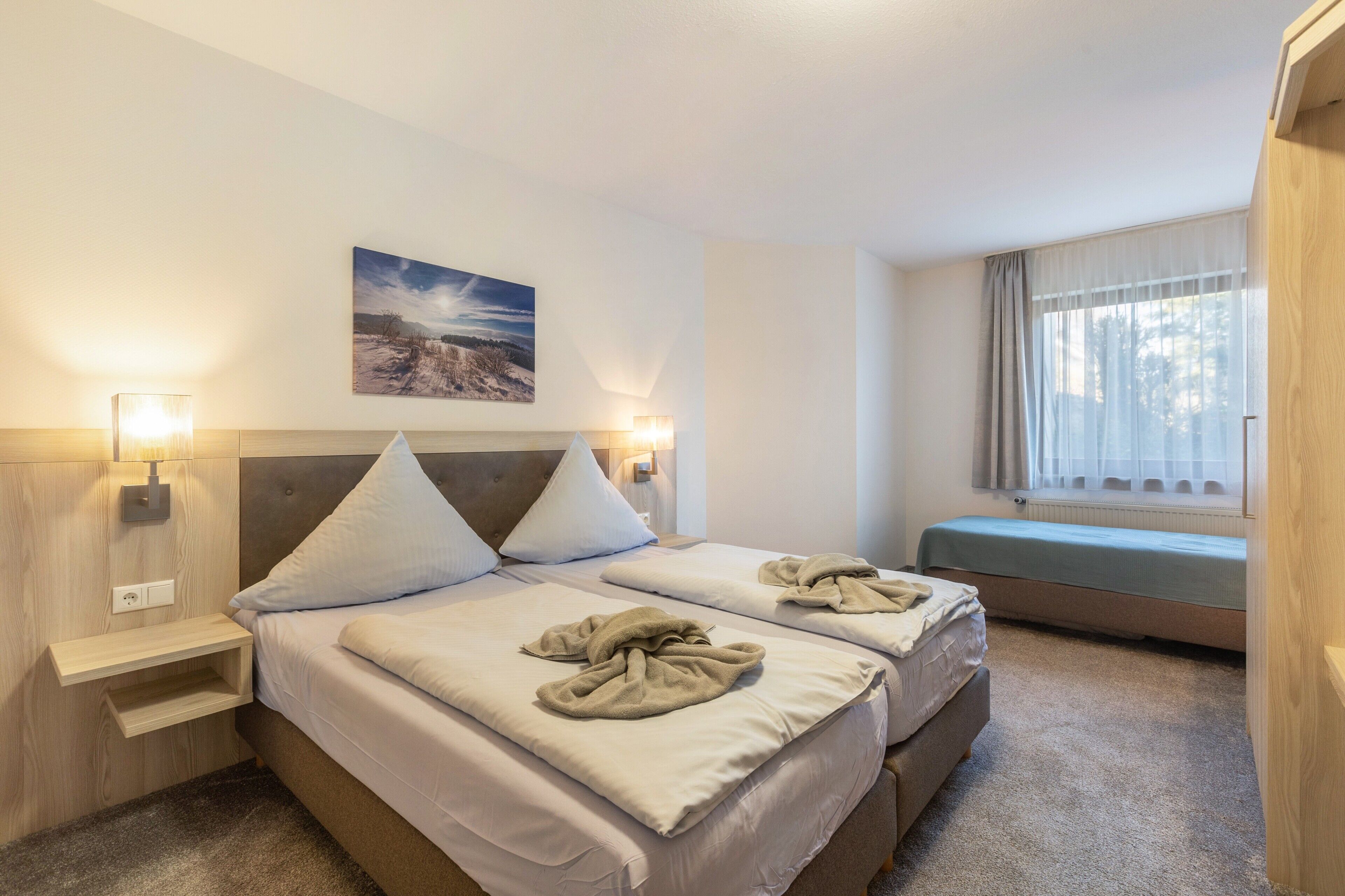 2 Schlafzimmer, kostenloses WLAN, Bettwäsche