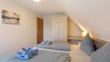 1 makuuhuone, ilmainen Wi-Fi, vuodevaatteet