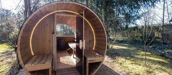 Landhaus 'Heidehygge - Mit Wald' mit privater Terrasse, privatem Garten und Wi-Fi