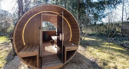 Landhaus 'Heidehygge - Mit Wald' mit privater Terrasse, privatem Garten und Wi-Fi