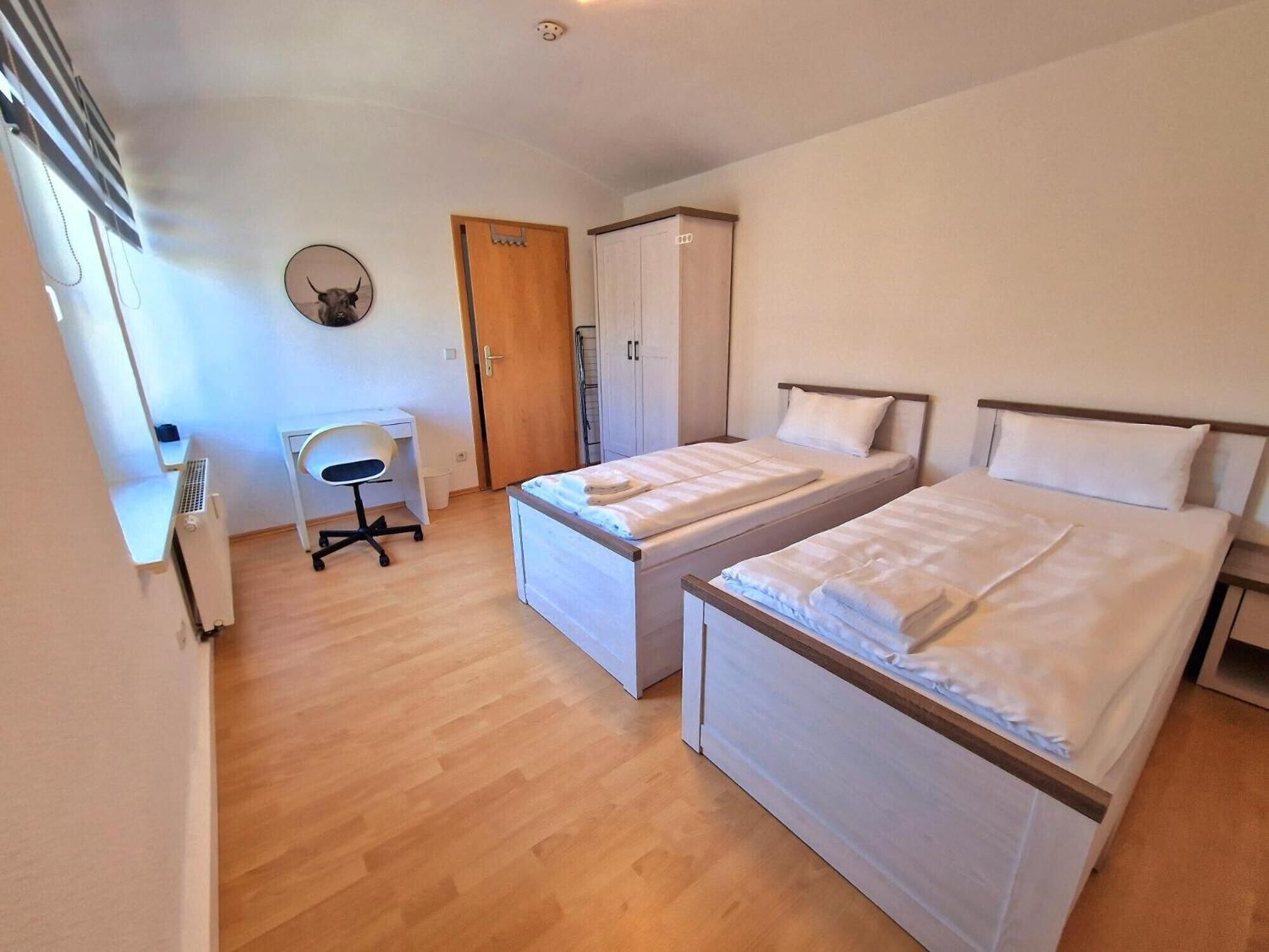 2 bedrooms, iron/ironing board, WiFi (free), bed sheets