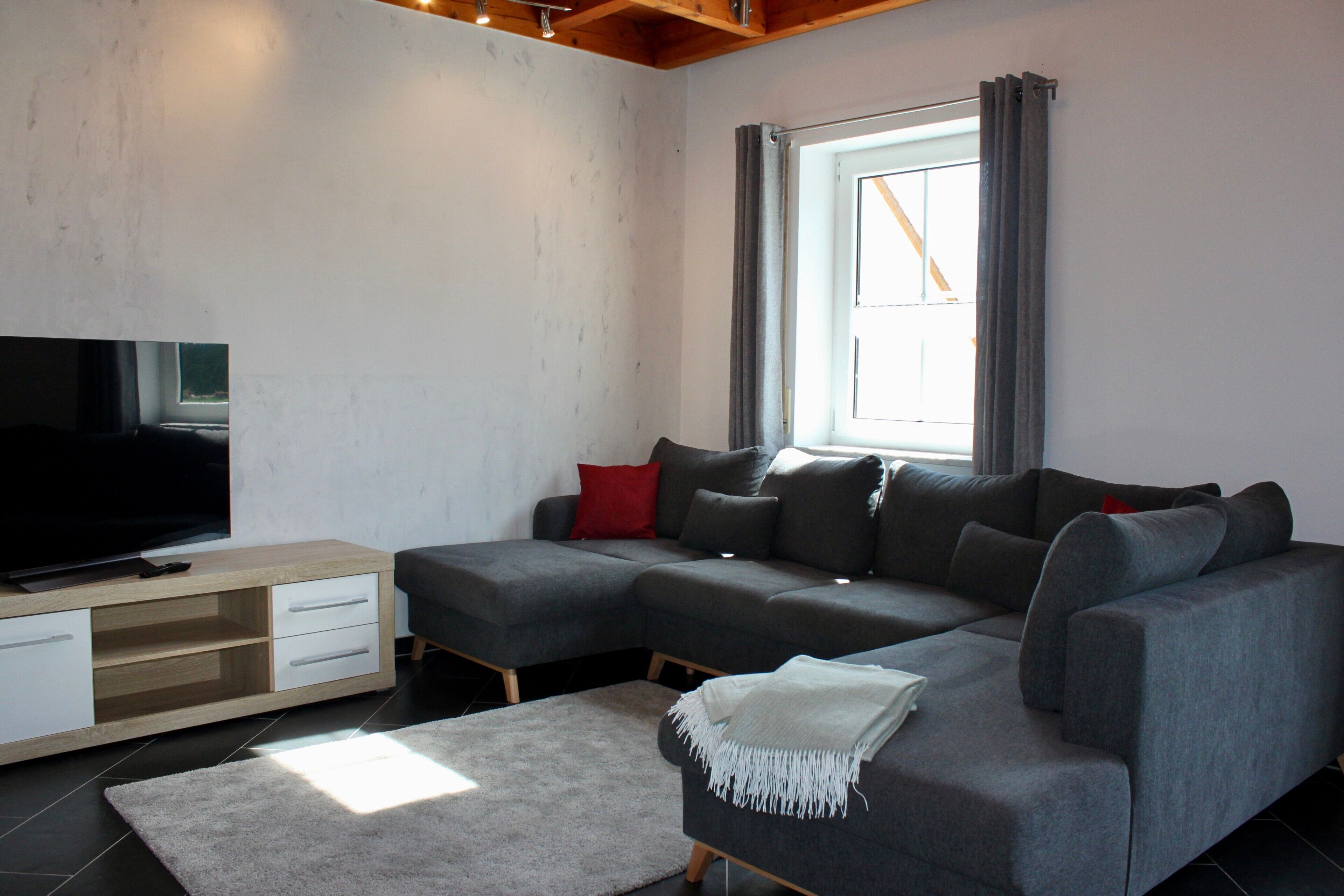 Televisión, mesa de ping pong