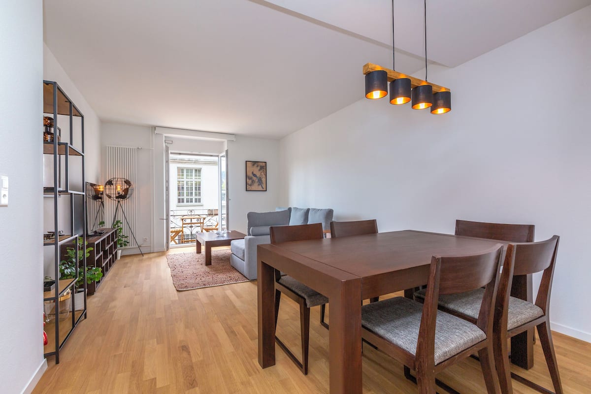 Exclusive Apartment, 2 Bedrooms | Living area | 32-inch Smart TV with digital channels