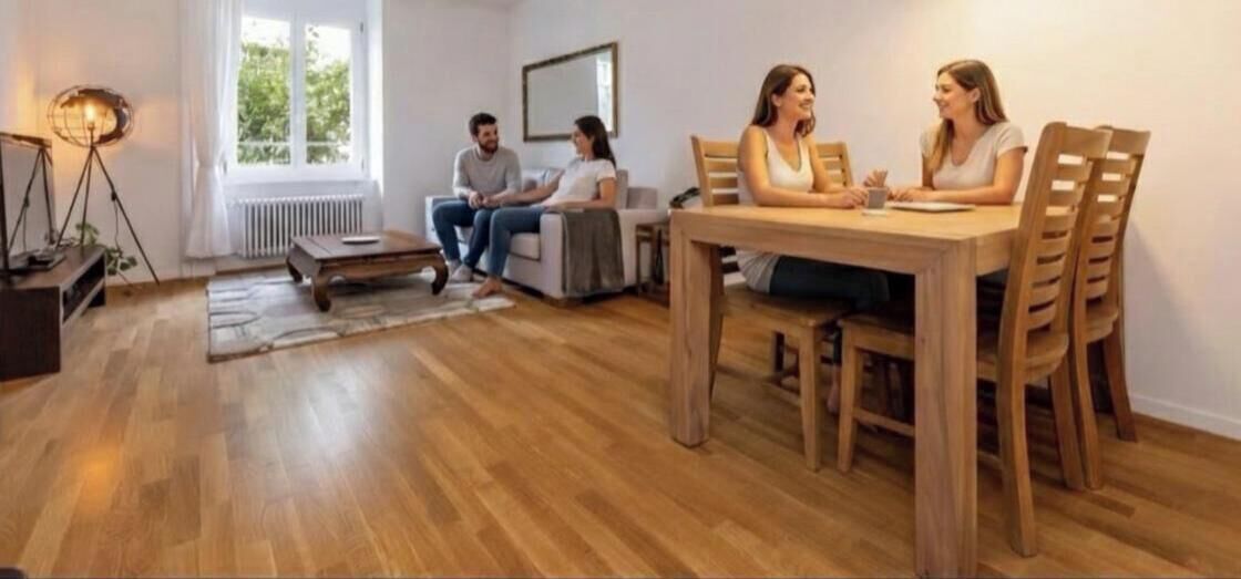 Premium Apartment, 2 Bedrooms | Living area | 32-inch Smart TV with digital channels