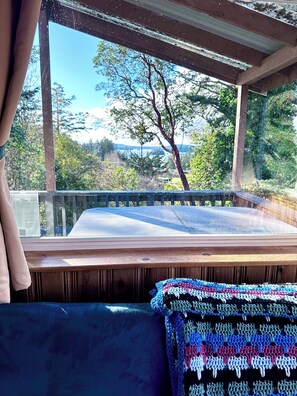 Standard Cottage, Pets Allowed, Ocean View | Balcony view - Deer Harbor Cottages (Deer Harbor)