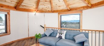 Refined Modern Alpine Silos Cabins on 1,500 acres/Private Mountain Retreat for 8