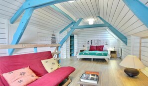 1 chambre, fer et planche à repasser, Wi-Fi gratuit