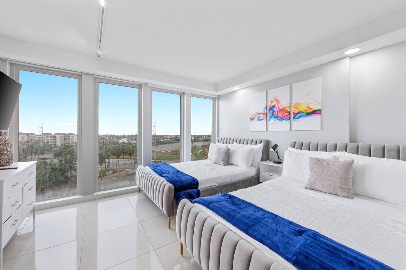 2 habitaciones, escritorio, wifi gratis y ropa de cama 