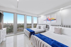 2 Schlafzimmer, Schreibtisch, kostenloses WLAN, Bettwäsche