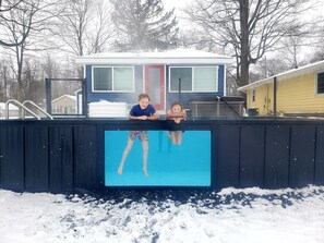 Beheizter Pool