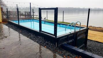 Una piscina climatizada