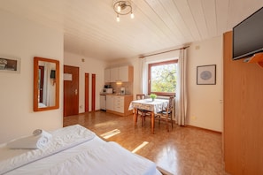 1 Schlafzimmer, kostenloses WLAN, Bettwäsche