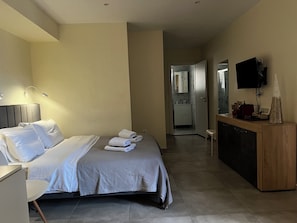 Apartment, City View | 1 bedroom, in-room safe, soundproofing, iron/ironing board