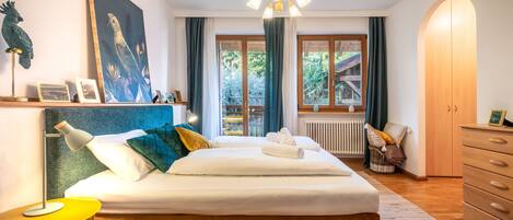 4 chambres, Wi-Fi gratuit, draps fournis
