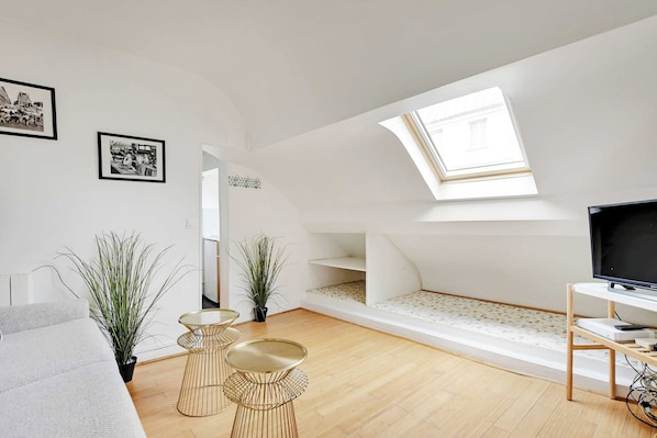 Smart TV, offices - Cosy studio for 2 people - Bastille (Paris)