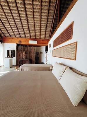 Deluxe Quadruple Room, Lanai, Garden View