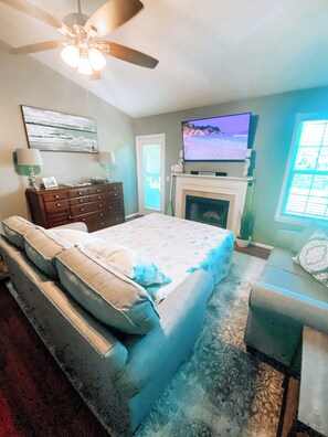 1 chambre, fer et planche à repasser, Wi-Fi, draps fournis