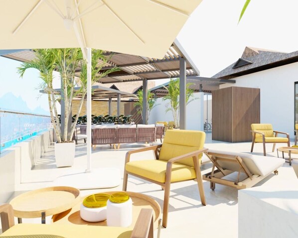 Outdoor dining - Depa Bucearías playa (Bucerías)