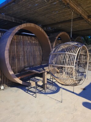 Terrace/patio - Mobile home (Torreilles)