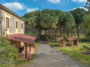 Overnattingsstedets uteområder