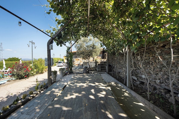 Overnattingsstedets uteområder