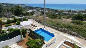 Pool - Apartment 'Chiara' with Sea View, Wi-Fi and Air Conditioning (Patù)