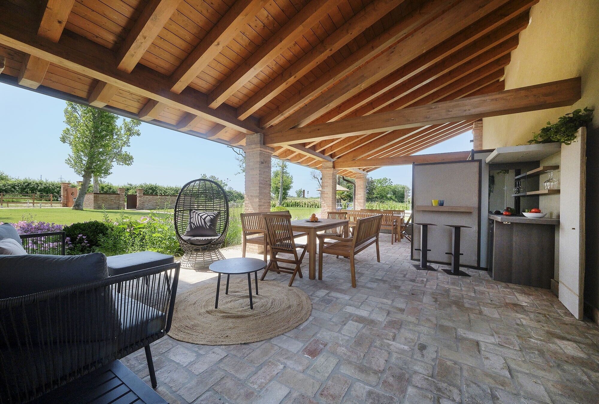 Opções para refeição ao ar livre