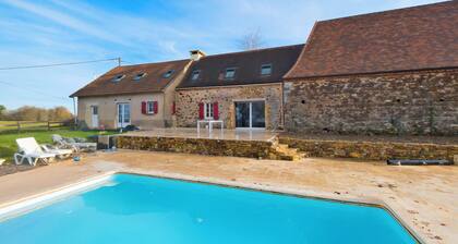 Gîte De L’Egal – Cadouin, Sleeps 10, Air-Conditioned, Private Pool, Périgord Charm