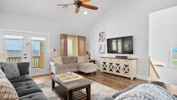 TV connectée, table de tennis de table