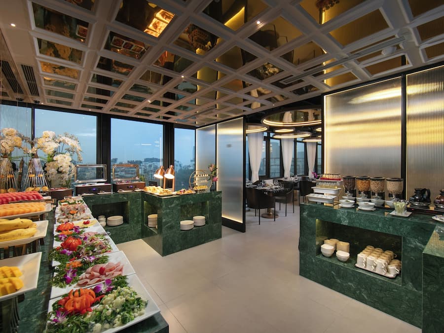 Tägliches inbegriffenes Frühstücksbuffet